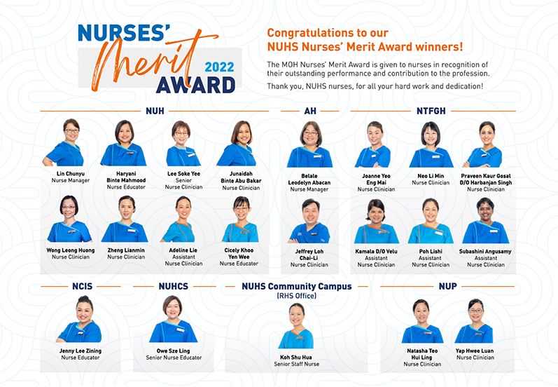 2022 Nurses' Merit Award Winners