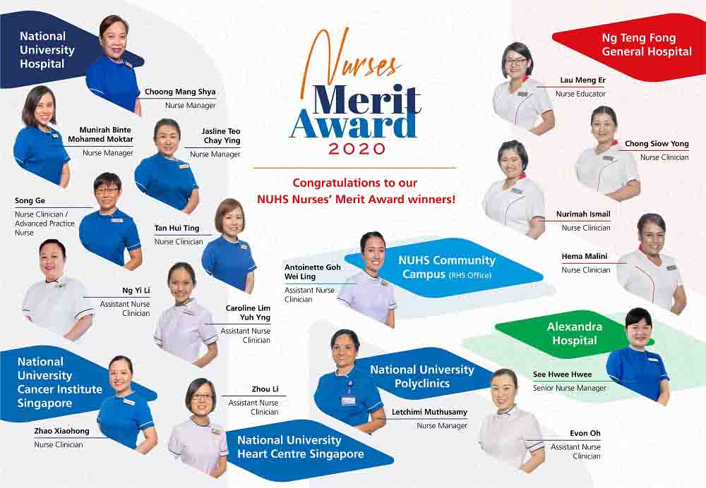 2020 Nurses' Merit Award Winners
