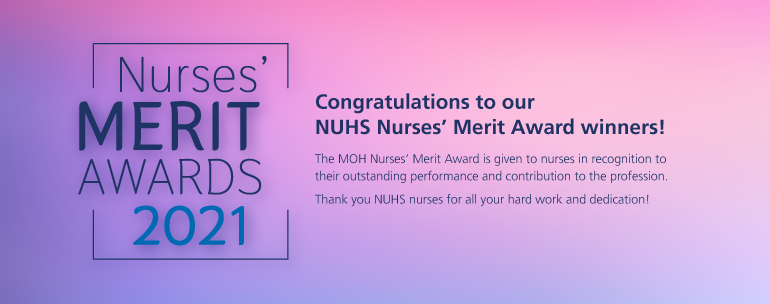2021 Nurses' Merit Award Winners