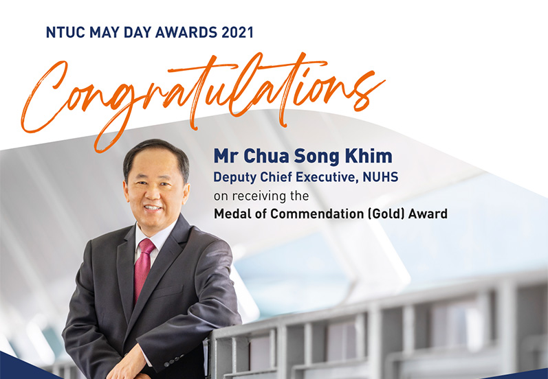 Mr Chua Song Khim - NTUC May Day Awards 2021