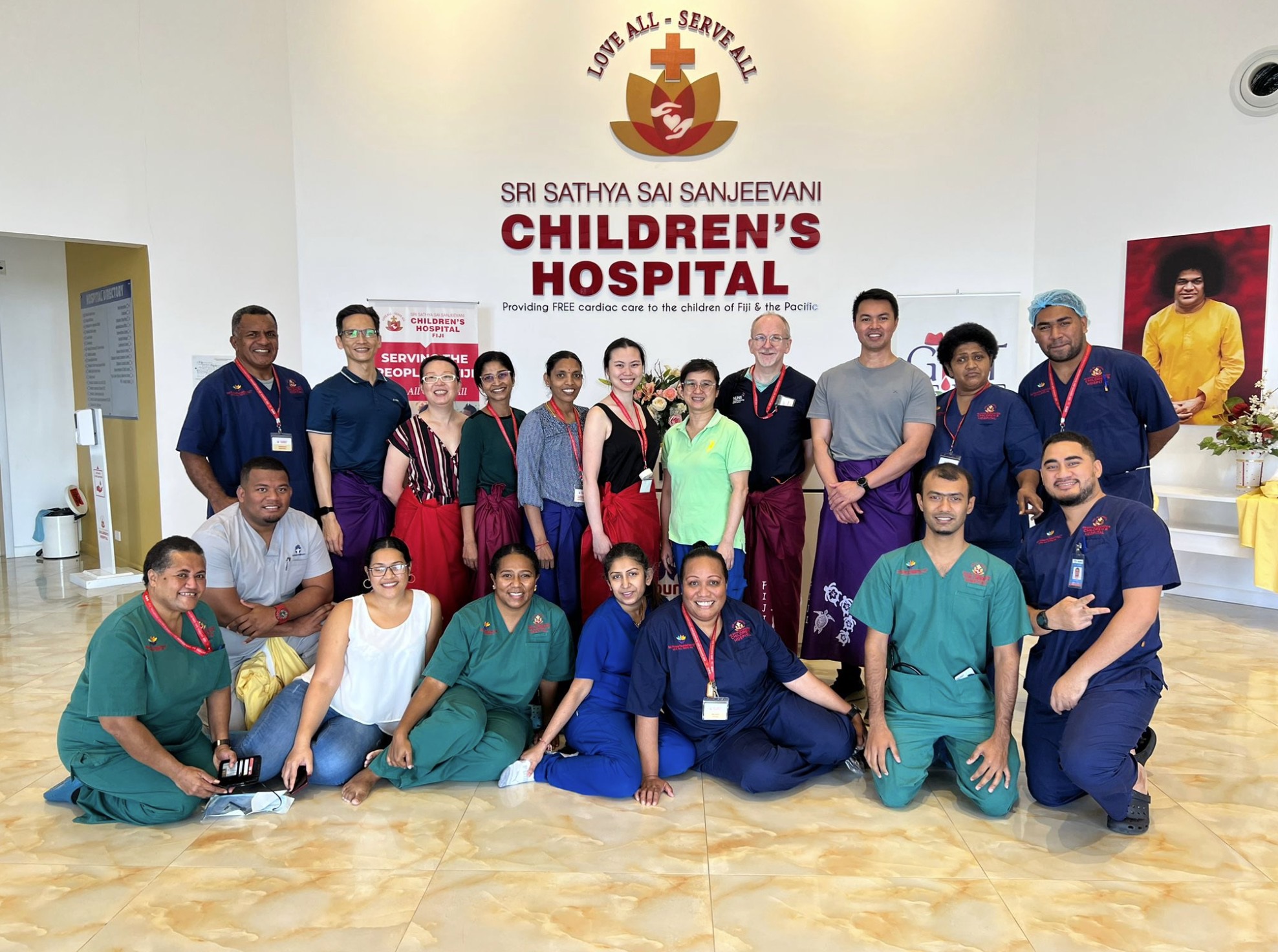 Sri Sathya Sai Sanjeevani Children’s Hospital Team