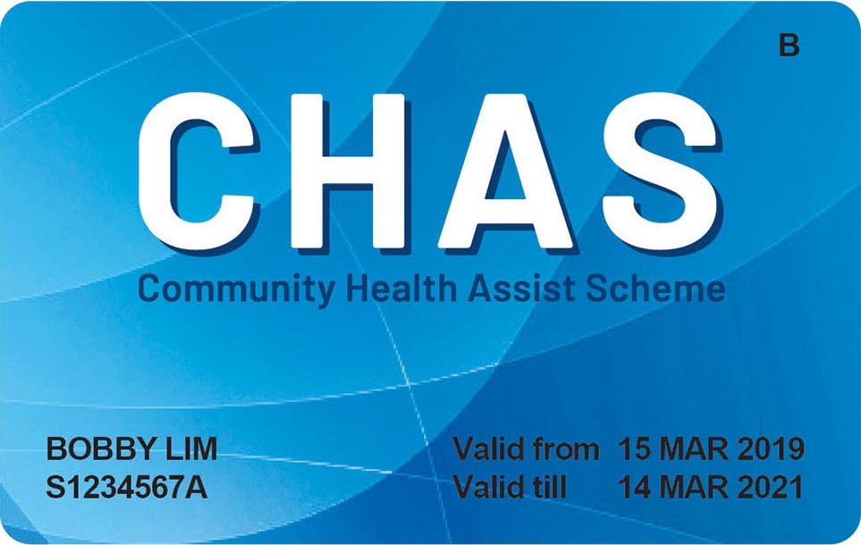 CHAS Card - blue