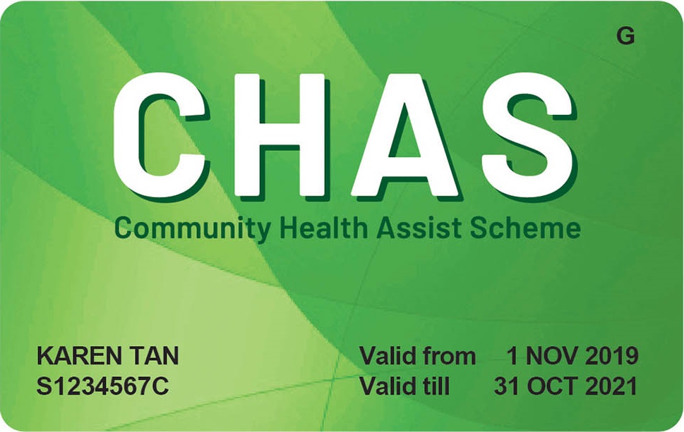 CHAS Card - green
