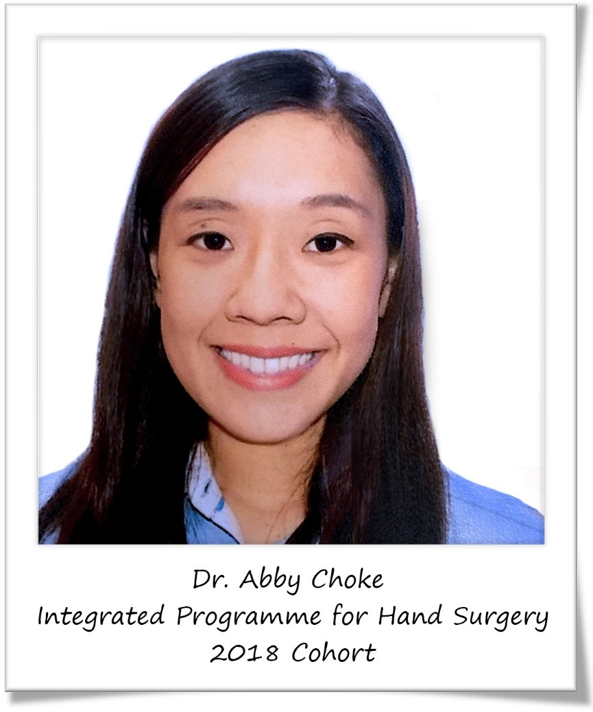 Dr Abby Choke, NUHS Hand Surgery Testimonial on Residency Programme