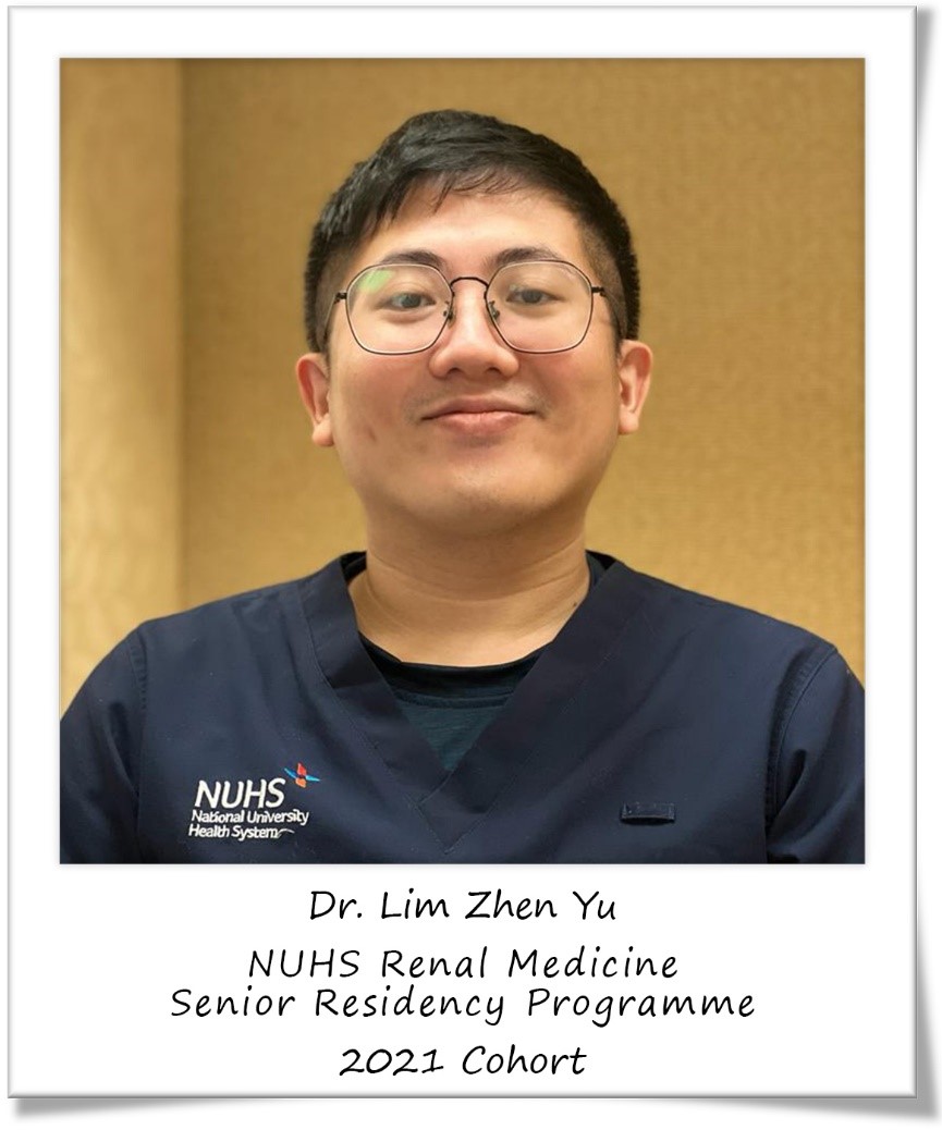 Dr Lim Zhen Yu, NUHS Renal Med Testimonial on Senior Residency Programme