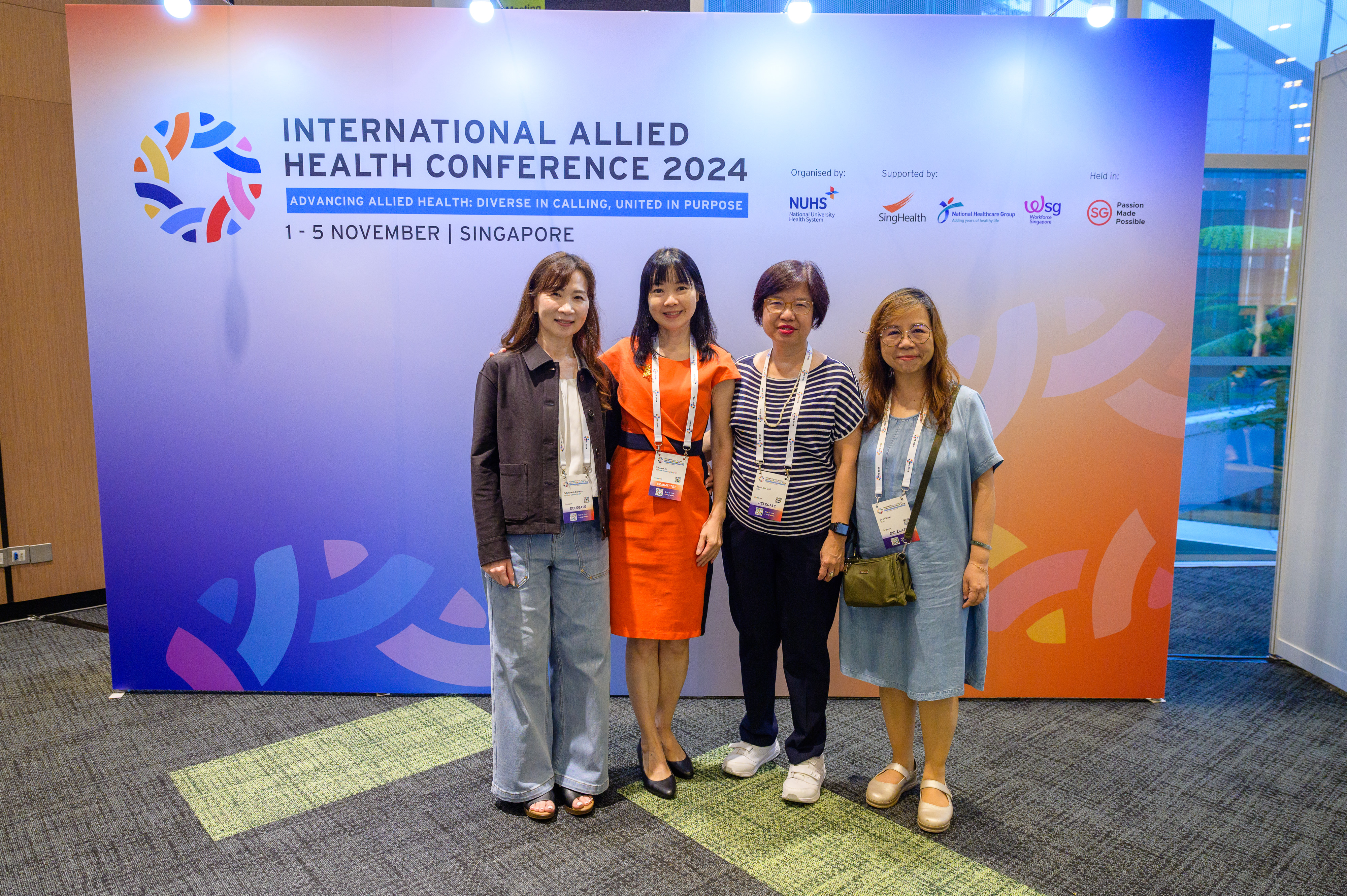 Delegates at International Allied Health Conference 2024