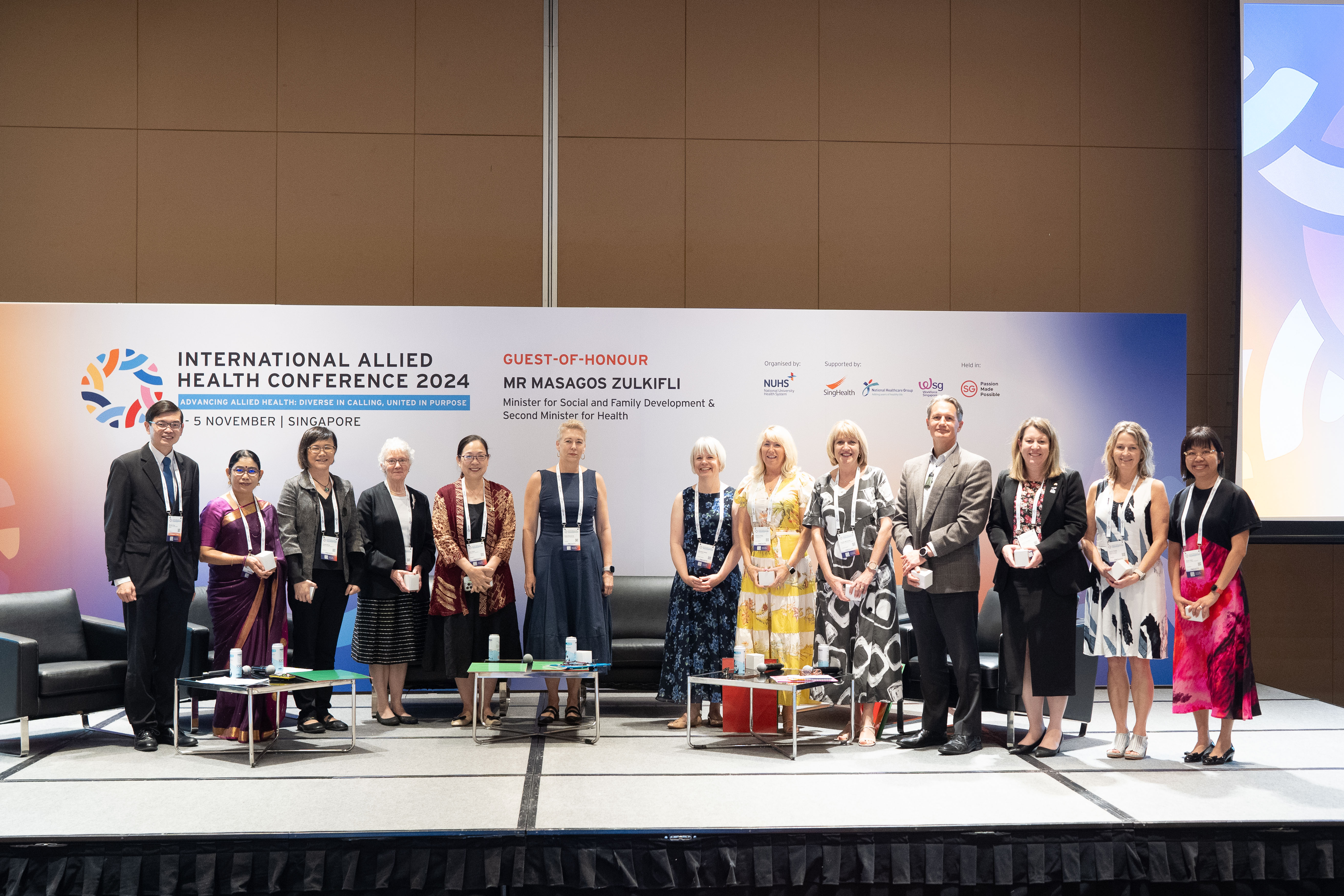 Group photograph at the International Allied Health Conference 2024