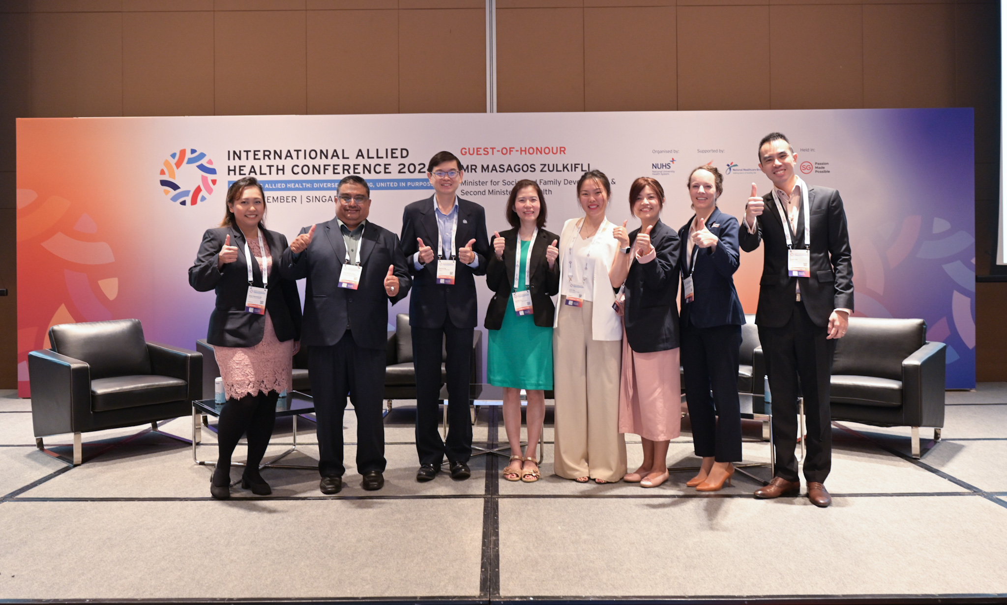 Group Photograph at International Allied Health Conference 2024