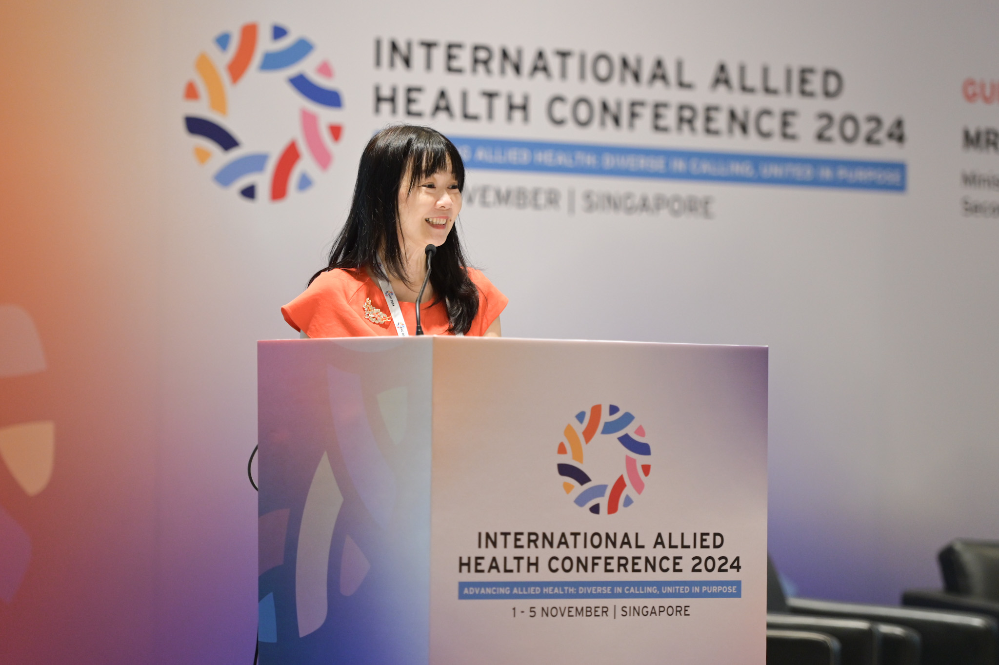 Speaker at International Allied Health Conference 2024