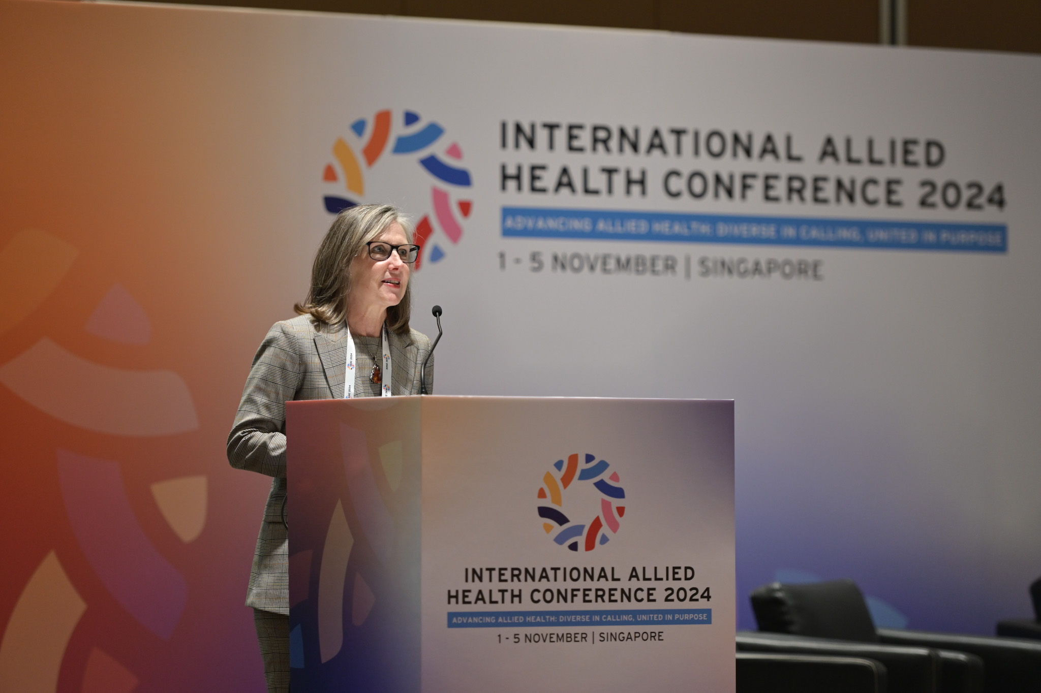 Speaker at International Allied Health Conference 2024