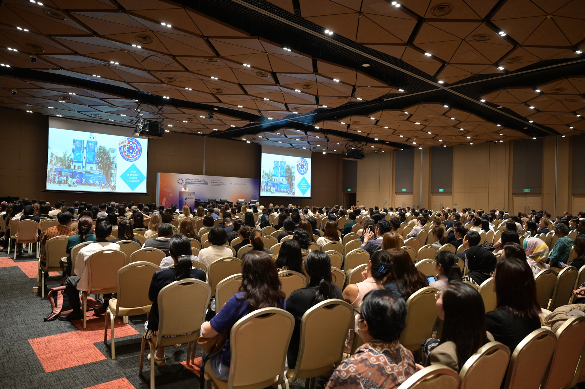 Delegates at International Allied Health Conference 2024