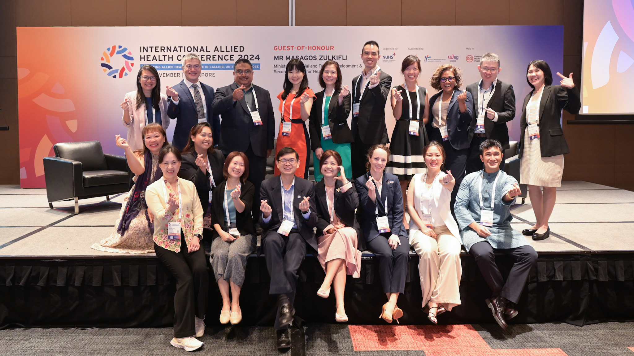 Group Photograph at International Allied Health Conference 2024