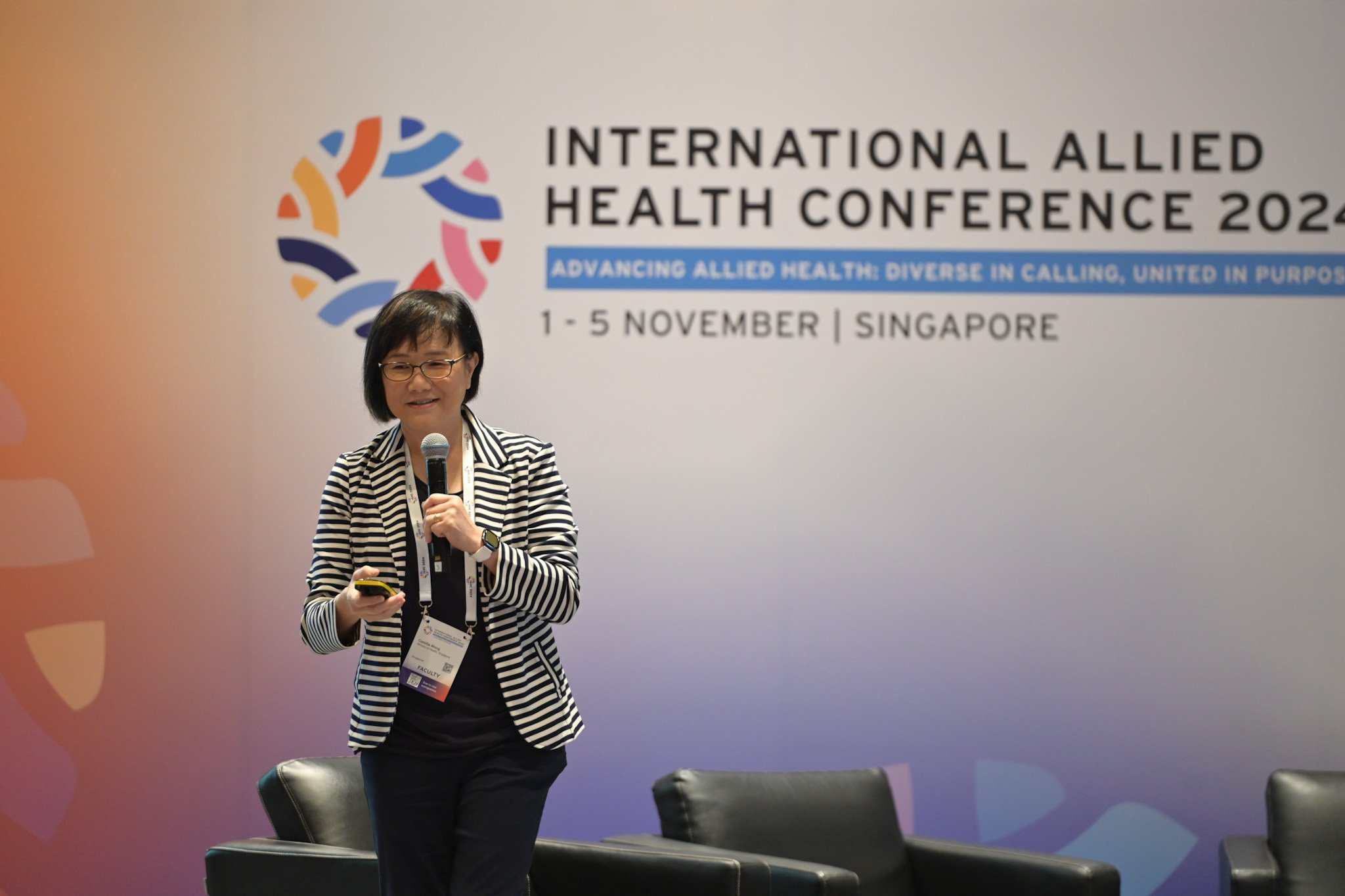 Speaker at International Allied Health Conference 2024