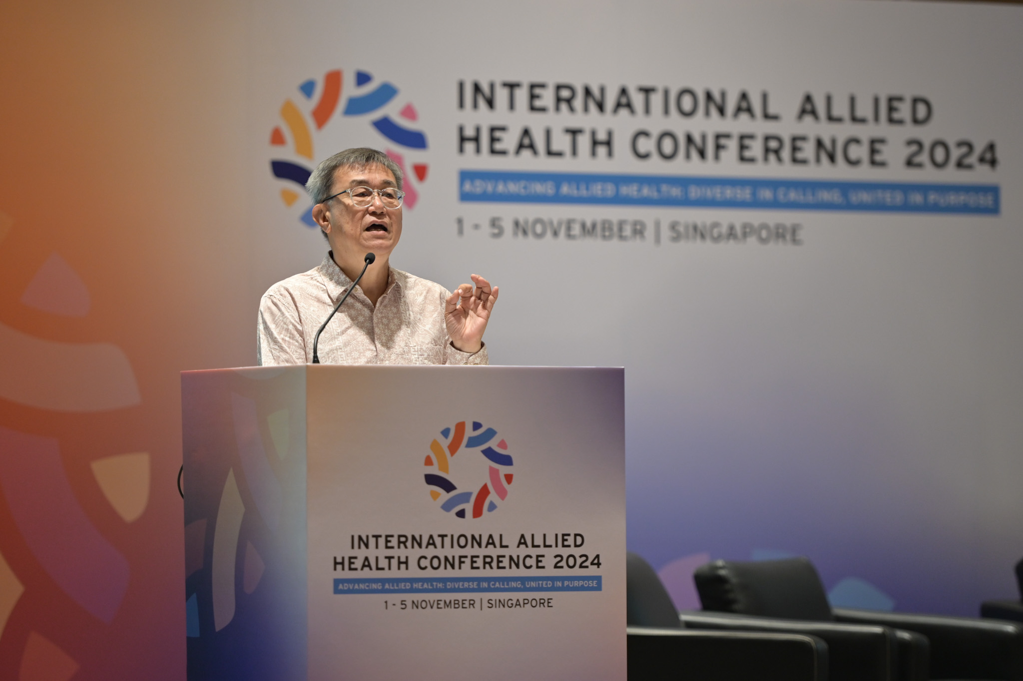 Speaker at International Allied Health Conference 2024