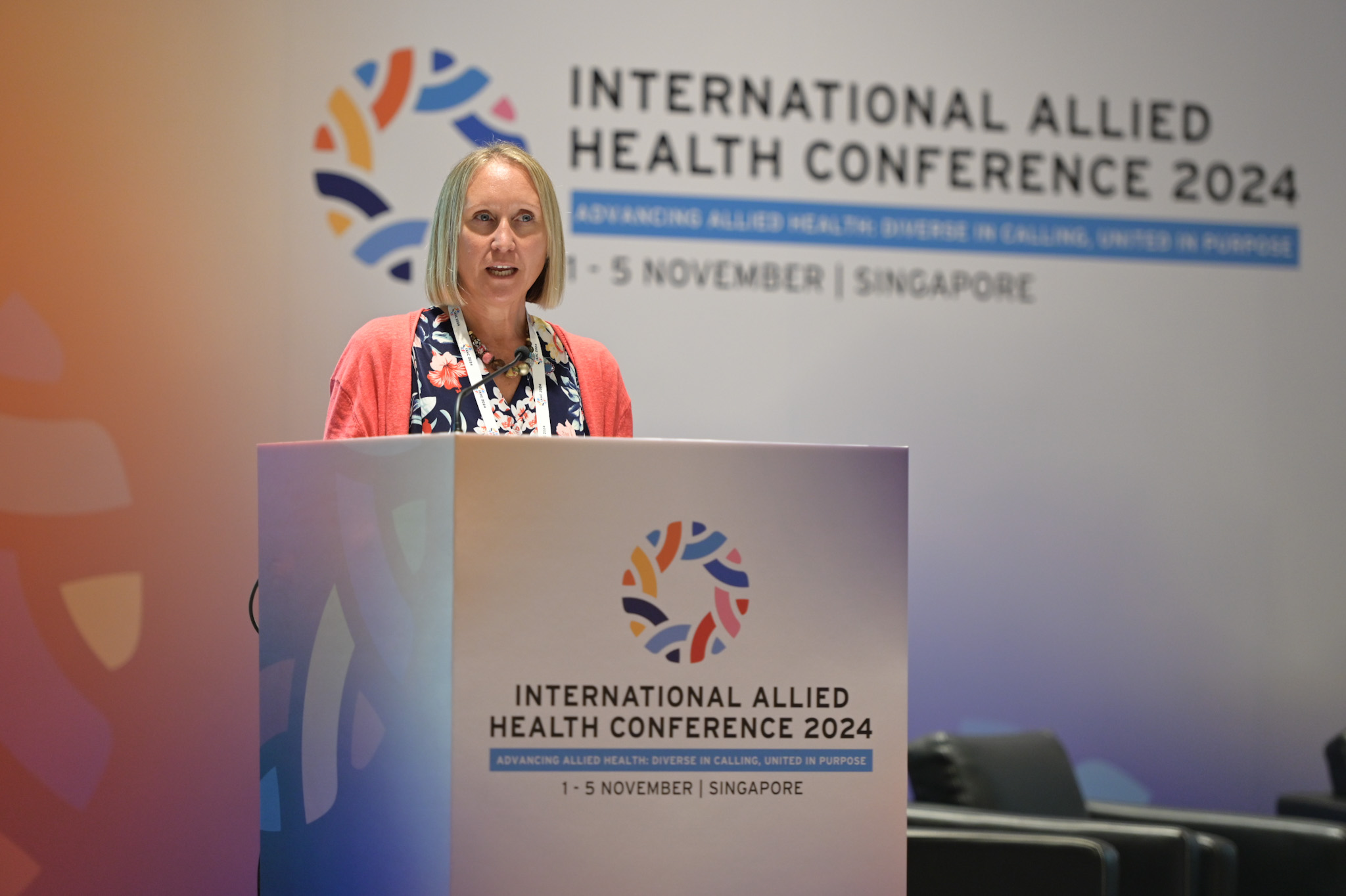 Speaker at International Allied Health Conference 2024