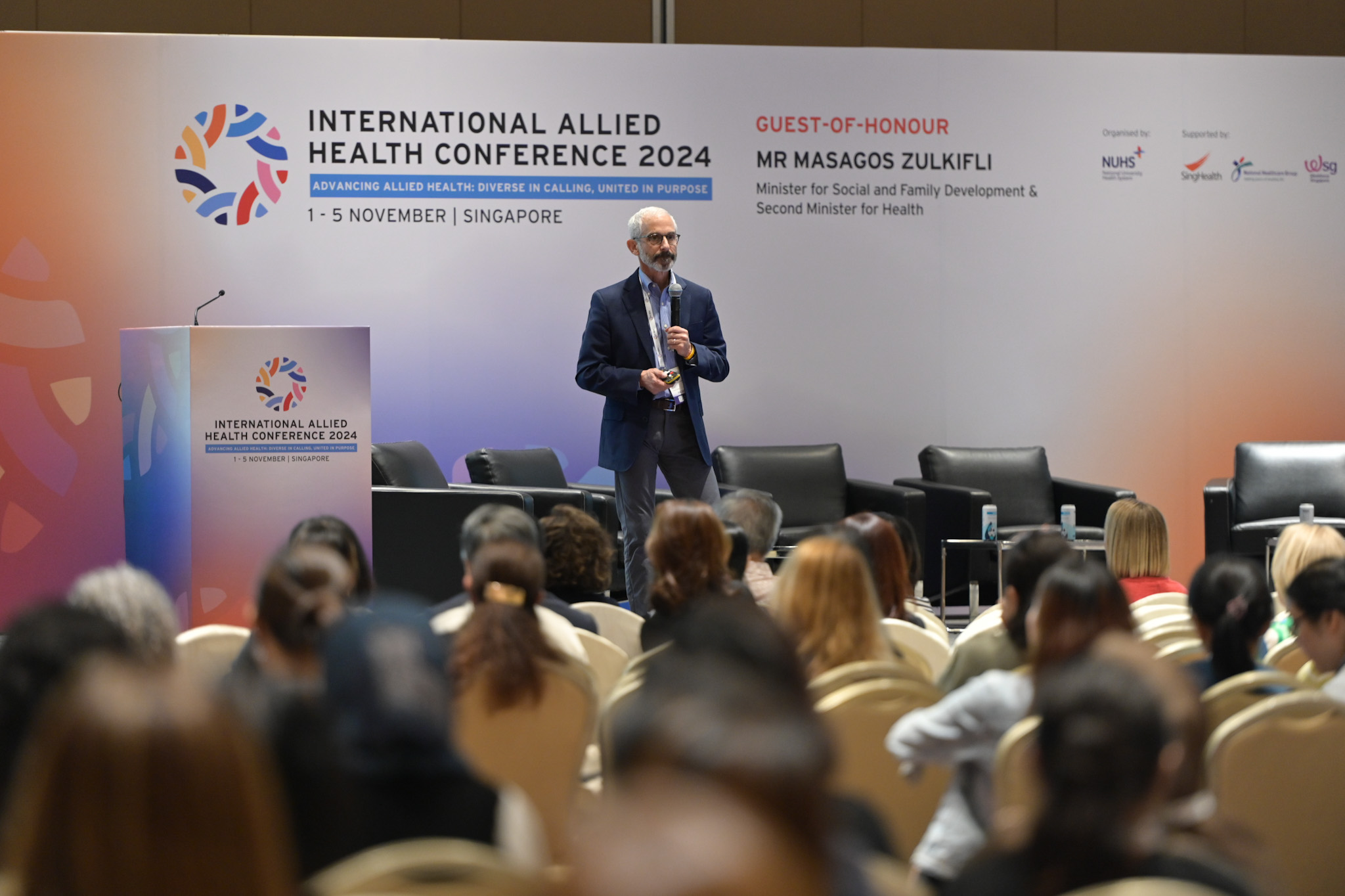 Speaker at International Allied Health Conference 2024