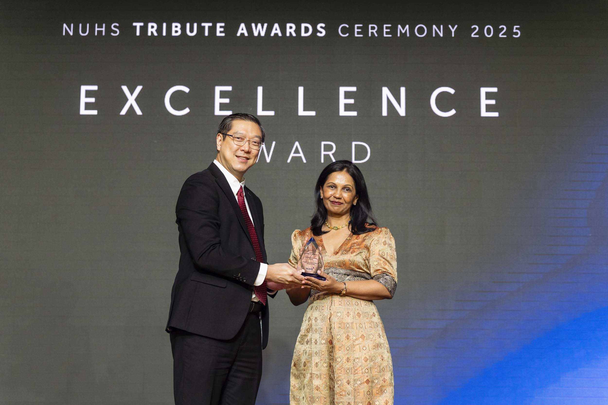 NUHS Pinnacle Awards 2025 - Excellence Award - Adj A/Prof Manjari Lahiri