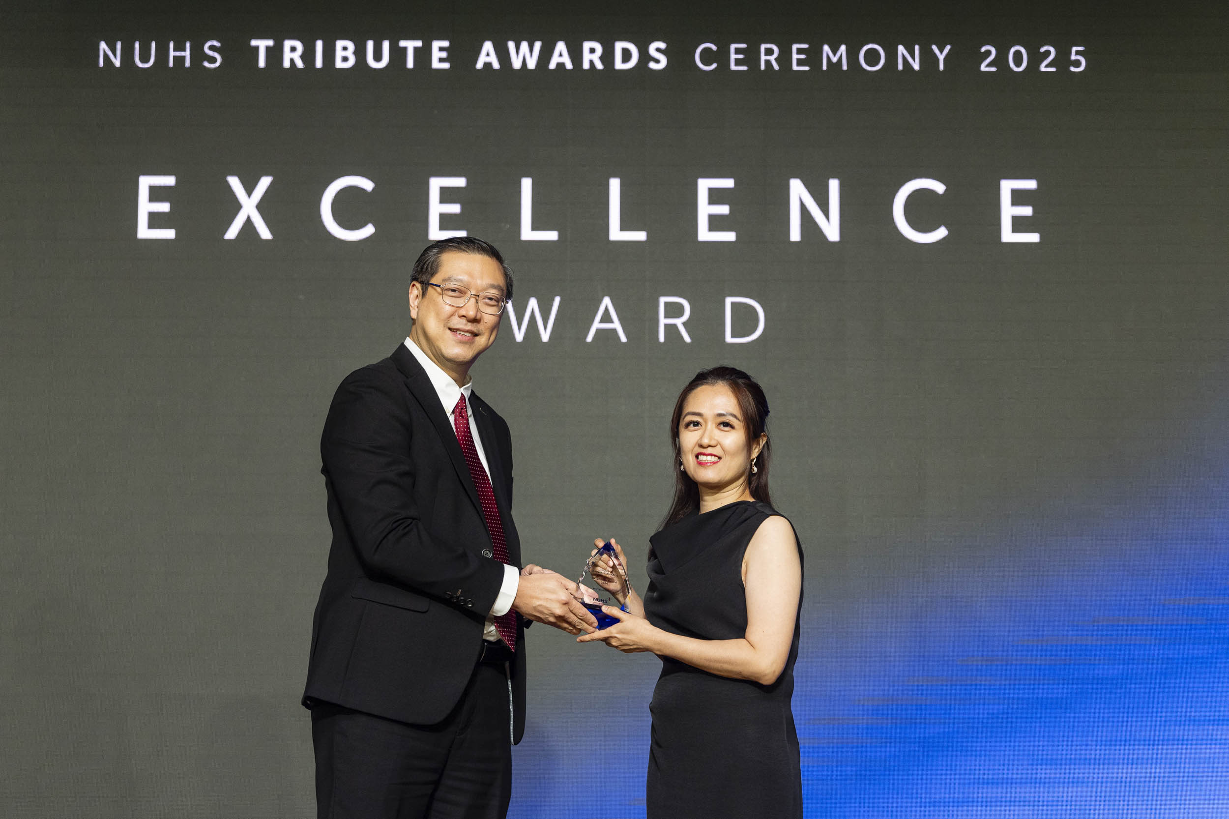 NUHS Pinnacle Awards 2025 - Excellence Award - Ms Tan Kim Fong