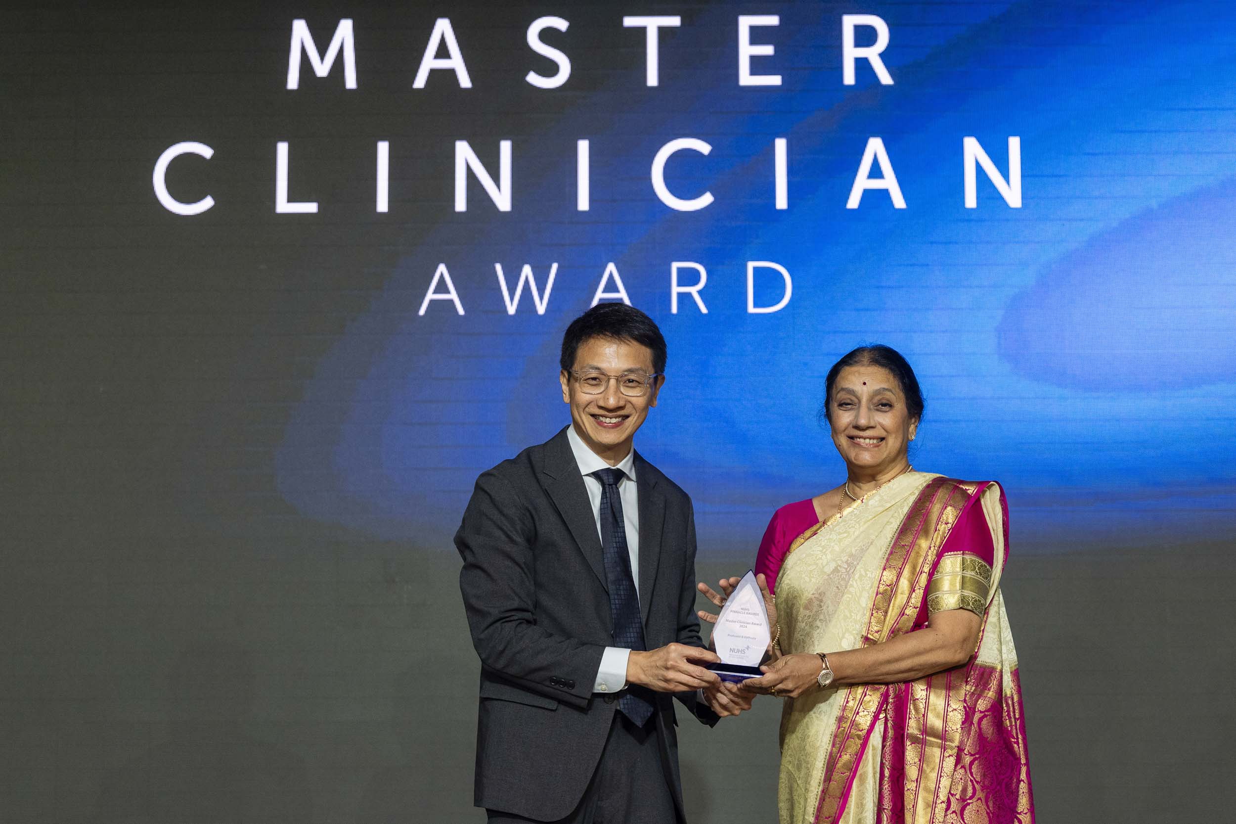 NUHS Pinnacle Awards 2025 - Master Clinician Award - Prof A. Vathsala