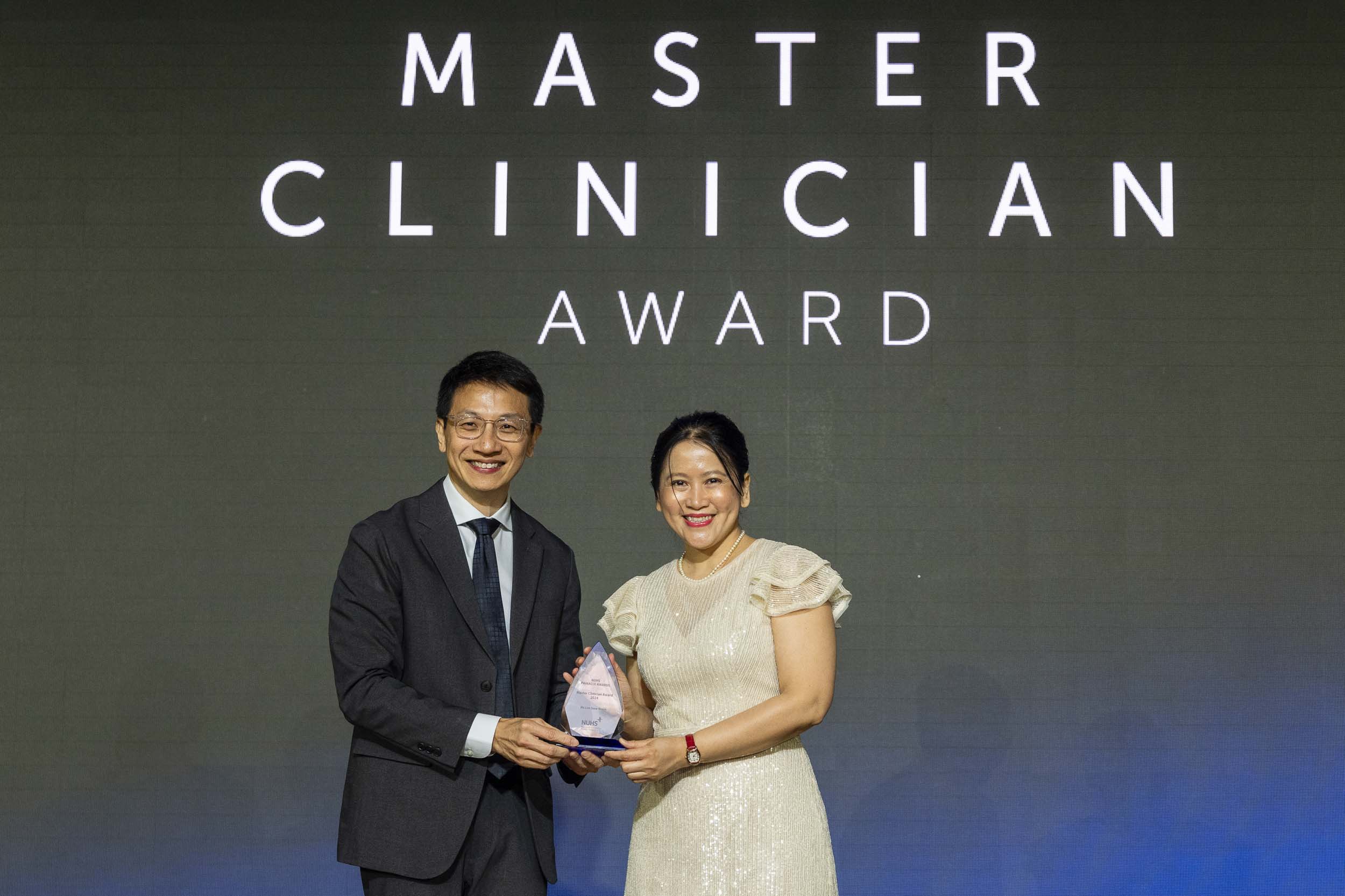 NUHS Pinnacle Awards 2025 - Master Clinician Award - Adj Asst Prof Lim Siew Woon