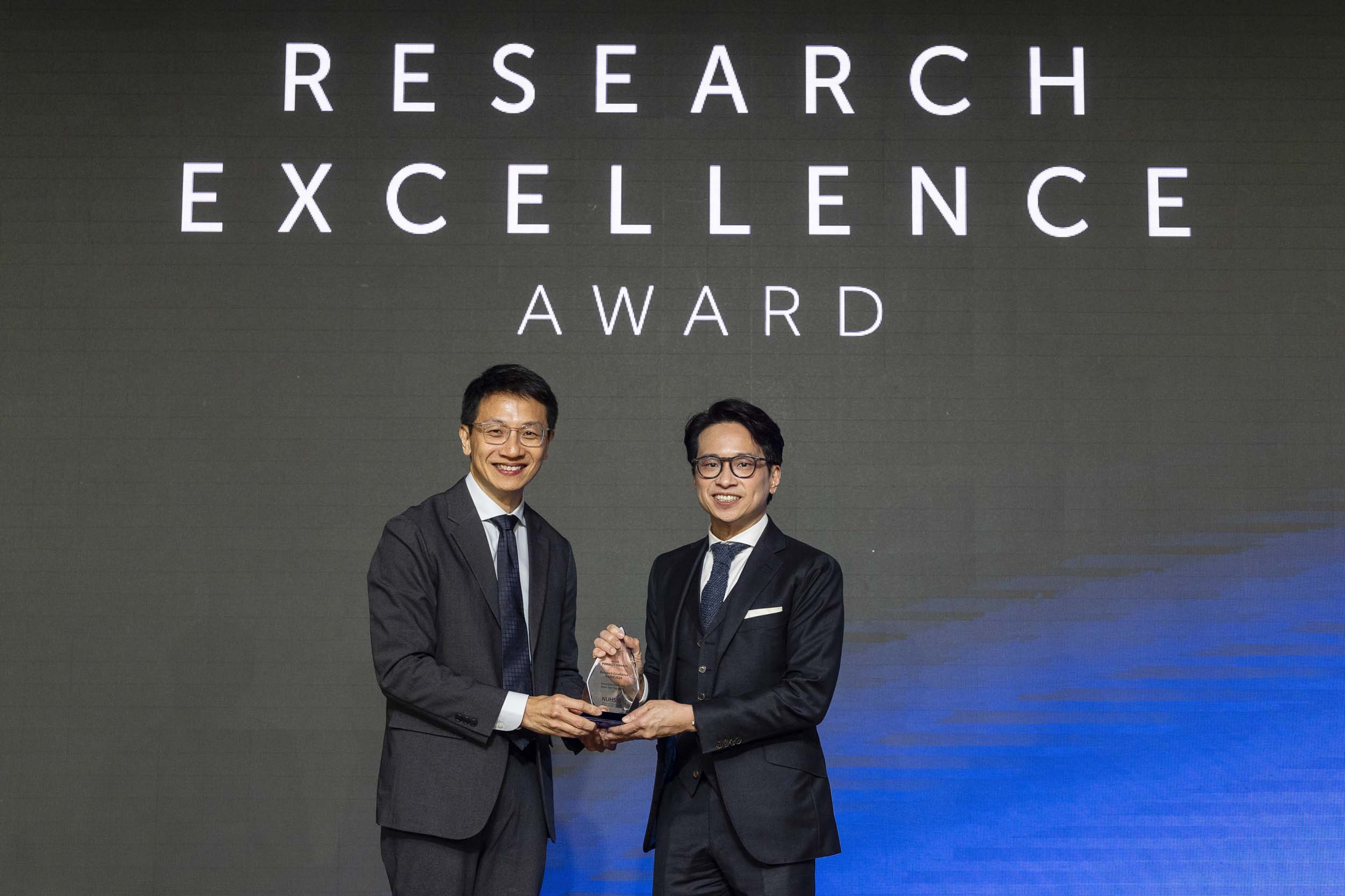 NUHS Pinnalce Awards 2025 - Research Excellence Award - A/Prof Mark Chan